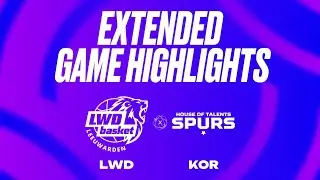 LWD Basket vs. House of Talents Kortrijk Spurs Extended Game Highlights