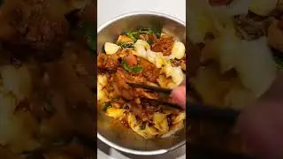 20 seconds! Make a noodle dish! #cooking #food #noodles#eating #yummy