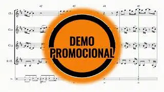 The lazy song - Cuarteto de clarinetes