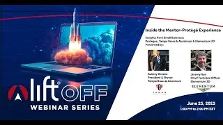 Inside the Mentor Prot&eacute;g&eacute; Experience: Insights from Small Business  Proteges, TBA & Elementum 3D