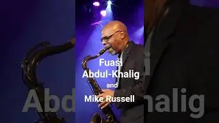 This collection of jazz. Fuasi Abdul-Khalig & Mike Russell. #jazz #jazzmusic #saxophone #guitar