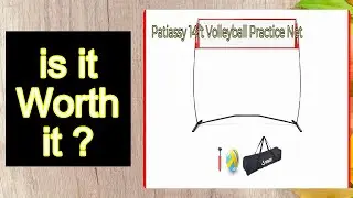 Patiassy 14ft Volleyball Practice Net Features - Important Information