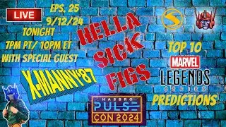 HSF Eps 25: Топ-10 легенд Marvel: прогнозы PulseCon 2024 от XManny87