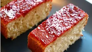 ബേക്കറികളിൽ കിട്ടുന്ന ഹണി ജാം കേക്ക് | Bakery Style Honey Jam Cake with Coconut Frosting | Easy Cake