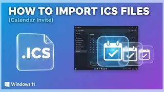 How to Import ICS Files (Microsoft Outlook)