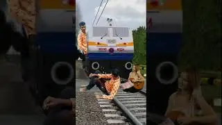 July 19.2022 Funny train video magic vfx video