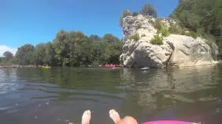 Secret beach rock jump part 2
