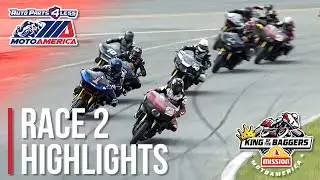 MotoAmerica Mission King of the Baggers Race 2 Highlights at Daytona 2022