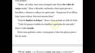Reading - Jantar com a Matla: Slow speed