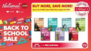 National Book Store: Back to School Payday SALE