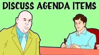 Learn How To Discuss Agenda Items - Learn Manners
