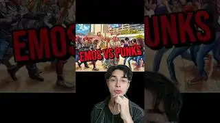 Emos vs Punks #punk #emo