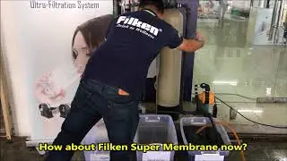 Filken Super Membrane VS Sand Filter