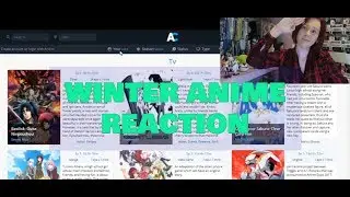 Winter Anime Season 2018