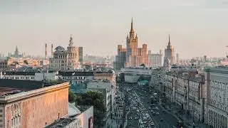 Aerial View Of Moscow City