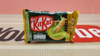 Nestle Kitkat Motcha Green Tea Unwrapped नेस्ले किटकैट ग्रीन टी