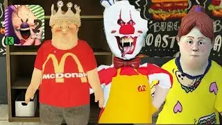 ICE SCREAM EPISODE 2 McDonald's (IOS ANDROID)