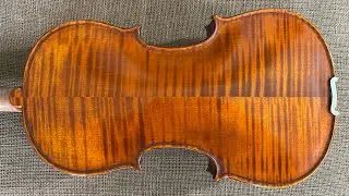 SOLD SILKY SMOOTH Toned Beautiful Romanian Violin #1319 Take a LISTEN!