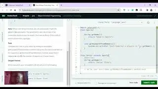 Java Method Overriding | HackerRank