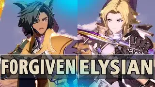 GBVS:🔥F0rgiven (Eustace) Vs Elysian (Lancelot )🔥| High Level Gameplay.
