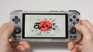 Retroid Pocket 4 Pro, PS2 - Okami and 10 games test