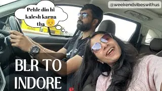 Road trip | Bangalore to Indore EP-01 | 1500 Km Journey | Tata Harrier | Nov 23