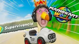 REMONTADA HISTÓRICA EN SUPERVIVENCIA ONLINE | 🌏MARIO KART WORLD🌏