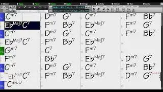 BACKING TRACK - NIGHT LIFE (Lennie Niehaus) C minor 200 BPM SWING