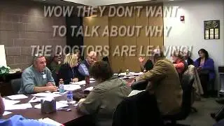 The Hospital Board Meeting Public Comment Period & Comments by Dr. Reay
