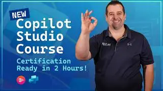 Научитесь создавать ИИ-агентов в Microsoft Copilot Studio и получите сертификат за 2 часа