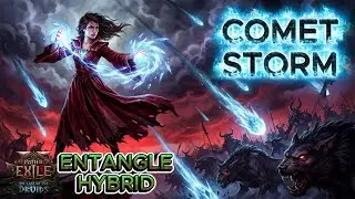 1 BUTTON Hybrid Comet Storm Blood Mage Build - POE2 LOTD