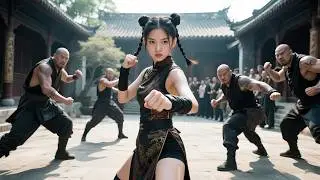 看似弱不禁風的少女竟是練武奇才！一套出神入化的流雲破陣拳不僅橫掃擂臺，更是打得東瀛亂賊抱頭鼠竄，驚艷衆人~ #短劇 #逆袭 #爽剧 #豪门 #shortdramas #功夫