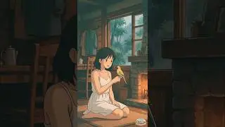 A Quiet Companion | Slow Life with a Little Parrot #ghiblistories #ghibli #animation #cozy #asmr
