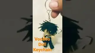 DIY Voodoo Doll Made of Yarn(Keychain Dolls) #voodoodoll #keychain#tutorial #handmade #diy