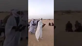 بابا مرزوق وحضرة في الصحراء