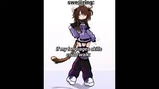 😱IF MY LANGUAGES?😳⁉️✨️//CR:TIKTOK #gacha #shorts #meme #gachaclub #gachalife #animation #oc #cat