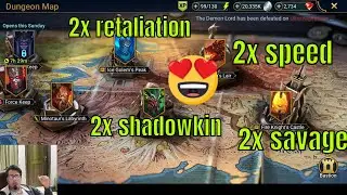 Double Artifacts Chance Speed, Savage,  From 4 to 13 December - Raid Shadow Legends (Hindi)
