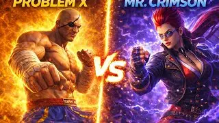 Problem X (Sagat) VS MR.Crimson (C.Viper)