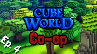 Cube World Co-Op - Ep. 4 - Armor Up!