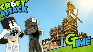 ZINUS ZEIGT UNS SEINE &Uuml;BERTRIEBEN KRANKE VILLA! - MINECRAFT CRAFT ATTACK 6 #35 | GAMERSTIME