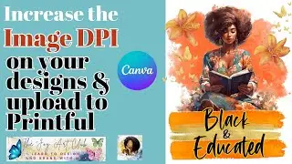 Учебное пособие по Canva: узнайте, как улучшить разрешение изображения на футболке для печати #pr...