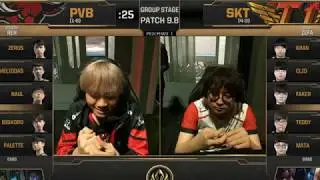 PVB vs SKT Highlight Tiếng Việt V&ograve;ng Bảng MSI 13-05-2019