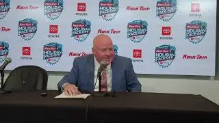 Wisconsin hockey postgame: Kwik Trip Holiday Face-Off Finals vs Western Michigan