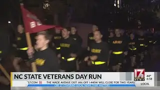 Thousands participate in annual NC State Veterans Day run