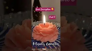 Peony Candle Burn Test (Experiment 3) &ndash; Wick Test + Fan Interruption! 🔥🕯️#candle #timelapse #testing