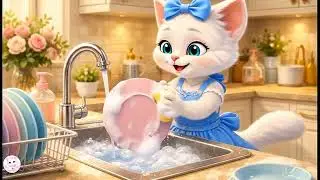Cute Kitten&rsquo;s First Makeup Adventure 😻💄 | Meow Fashion Show &ndash; Part 12#CatStory #CatLovers