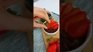 Crema de ciocolata cu capsuni