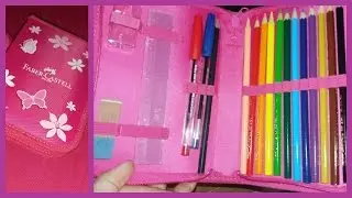 Estojo Faber Castell + Organizando - Por Emilly Lima