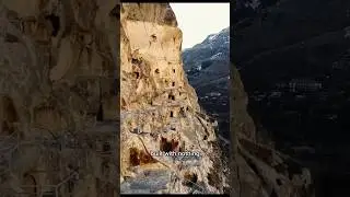 The Fortress Monastery Built Into a Cliff #travel #facts