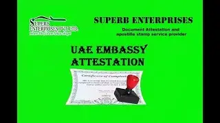 Document legalization for UAE